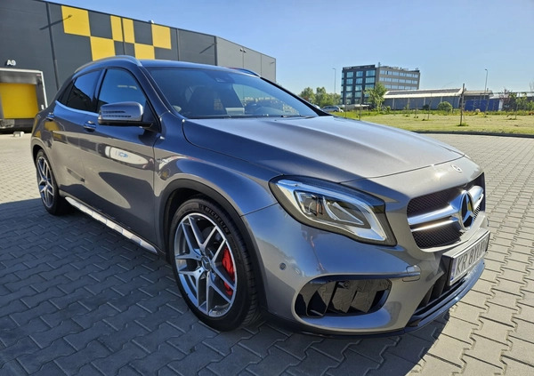Mercedes-Benz GLA cena 129900 przebieg: 58000, rok produkcji 2018 z Kraków małe 352